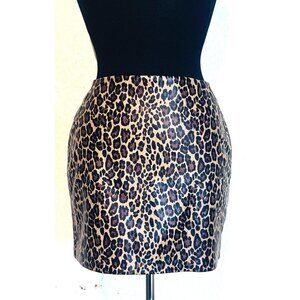 PIPER & JANE Cheetah Mini Skirt S